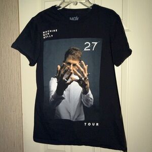 GK Black machine gun Kelly Tour Graphic Tee